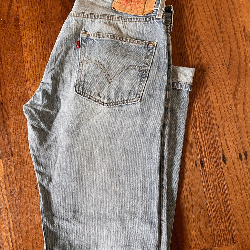 Vintage 501 Levi's! Men's Light Blue Jeans